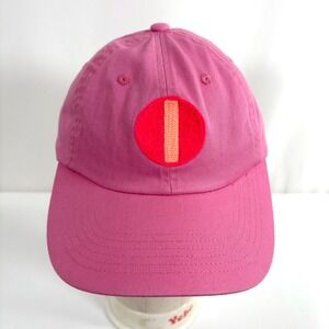 NWT Molyan Baseball Cap Pink Handmade Embroidered Adjustable Hat MSRP $68
